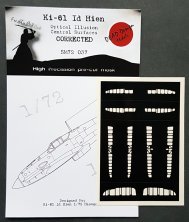 1/72 Kawasaki Ki-61-I Hien Control Surfaces