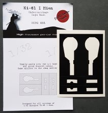1/32 Kawasaki Ki-61-I Hien Undercarriage Bay Masks