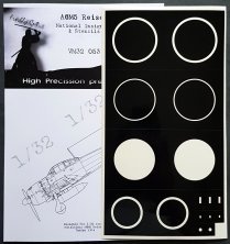 1/32 Mitsubishi A6M5 National Insignia paint masks