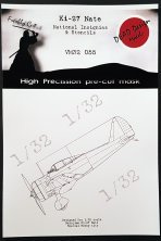 1/32 Nakajima Ki-27 Nate National Insignia mask