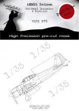 1/35 Mitsubishi A6M2 Reisen markings mask for Border