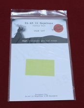 1/48 Nakajima Ki-43-II Hayabusa canopy paint frame mask