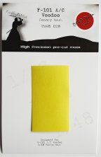 1/48 McDonnell F-101A/C Voodoo canopy paint frame mask