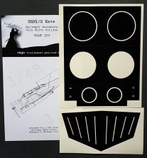 1/48 Nakajima B5N1/B5N2 Kate National Insignia paint mask