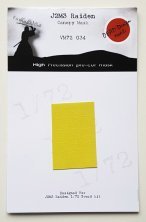 1/72 Mitsubishi J2M3 Raiden canopy paint frame mask
