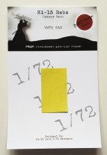 1/72 Mitsubishi Ki-15 Babs canopy paint frame mask