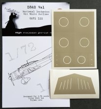 1/72 Aichi D3A2 Val National Insignia with white outline