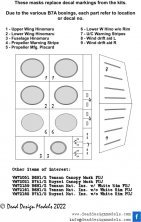1/72 Aichi B7A1/B7A2 Ryusei National inignia with white outline