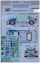 1/43 Peugeot 307 WRC 2006 (Czech OMV Rally Team)