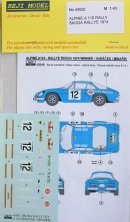 1/43 Alpine A 110 Rally Skoda 1974