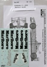 1/20 Ferrari F-1 2000 Marlboro logos (re-edition)