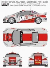 1/24 Peugeot 307 WRC Rally Eger  Hungary 2006