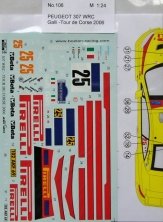 1/24 Peugeot 307 WRC Tour de Corse 2006 (G.Galli)