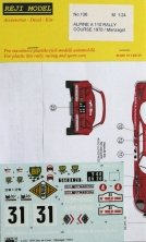 1/24 Alpine A110 Rallye T.de Corse 1970 (Manzagol)