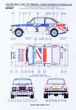 1/24 Ford Escort Mk.II  Winner RAC Rally 1977