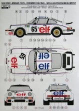 1/24 Transkit Porsche 934 RSR LeMans 1976 (HELLER)