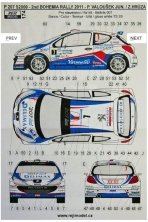 1/24 Peugeot 207 S2000 DELIMAX Bohemia Rally 2011