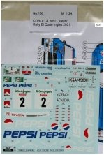 1/24 COROLLA WRC Pepsi Rally El Corte Ingles 2001