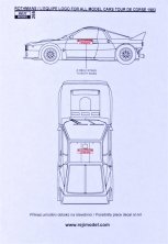 1/24 ROTHMANS / LEquipe Logo Tour De Corse 1983