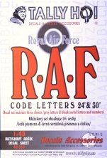 1/48 RAF Code Letters Grey serial numbers