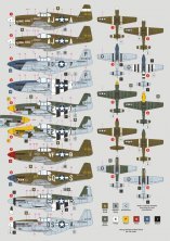 1/72 P-51B Mustang over Western Europe decal