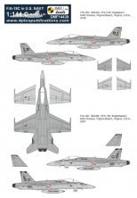 1/144 Decals F/A-18C US NAVY for Revell/Dragon