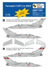 1/72 Decals Tornado F.2/F.3 RAF for Airfix/Hasegawa/ITA