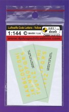 1/144 Luftwaffe Code Letters Yellow