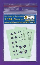 1/144 Saaf Springbok and Castle Insignia 1958-81, 2 sets