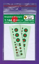 1/144 Bangladesh Air Force Insignia, 2 sets