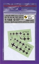 1/144 Luftwaffe Crosses (Balkenkreuz) early type