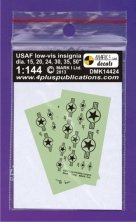 1/144 USAF Low-vis Insignia, current, 2 sets