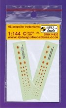 1/144 Hamilton Standard propeller trademarks, 2 sets