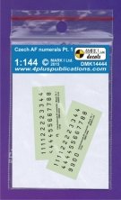 1/144 CzAF numerals Black, Pt.1, 2 sets