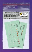 1/144 Decals F-35 Users insignia 2 sets re-issue