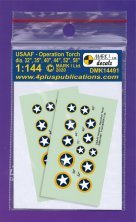 1/144 Decals USAAF insignia Operat.Torch