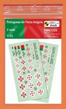 1/72 Decals Portuguese AF Insignia 2 sets