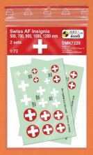 1/72 Decals Swiss AF Insignia 2 sets