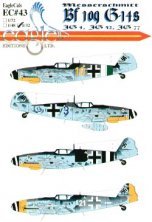 Eagle Cal 1/32 D�calcomanies Bf-109G-14 JG 77/4/52