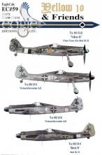 Eagle Cal 1/48 Focke-Wulf Fw-190D Décalcomanies Eagle Cal 1/48 Focke-Wulf Fw-190D Décalcomanies