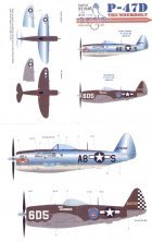 Eagle Cal Décals P-47D Thunderbolt Part 2 1/48 Eagle Cal Décals P-47D Thunderbolt Part 2 1/48
