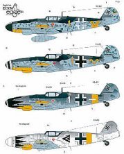EagleCals Décalcomanies Bf-109G-6 Hartmann 1/72 EagleCals Décalcomanies Bf-109G-6 Hartmann 1/72