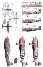 Eagle Cal D�cals P-47D Thunderbolt 1/72 Pt.1 USAAF