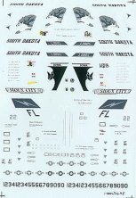 F-16A/C Fighting Falcon 1/72 ANG Desert Storm Décals F-16A/C Fighting Falcon 1/72 ANG Desert Storm Décals