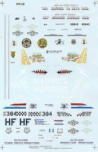 D�cals 1/72 Commemorative Phantoms 3 - F-4 RF-4C F-4E