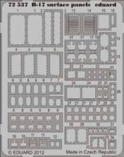 1/72 B-17 surface panels S.A. (REV)