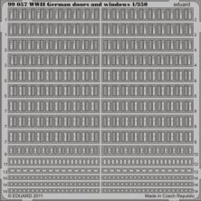 1/350 WWII German doors and windows