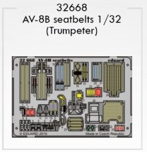 1/32 AV-8B seatbelts (TRUMP)