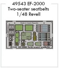 1/48 EF-2000 Two-seater seatbelts (REV)