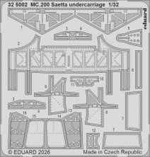 Eduard Set Fahrwerk MC.200 Saetta 1/32 Italeri